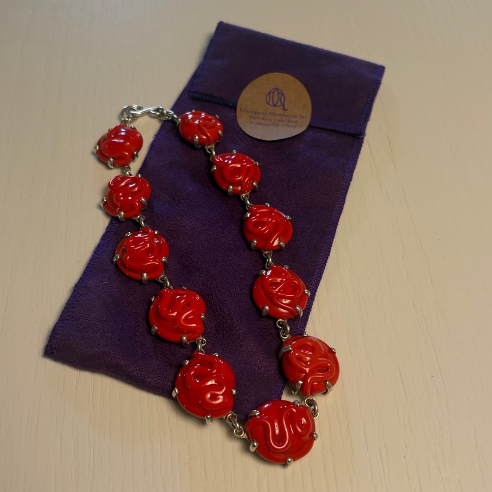 Mariquita Masterson Red Necklace